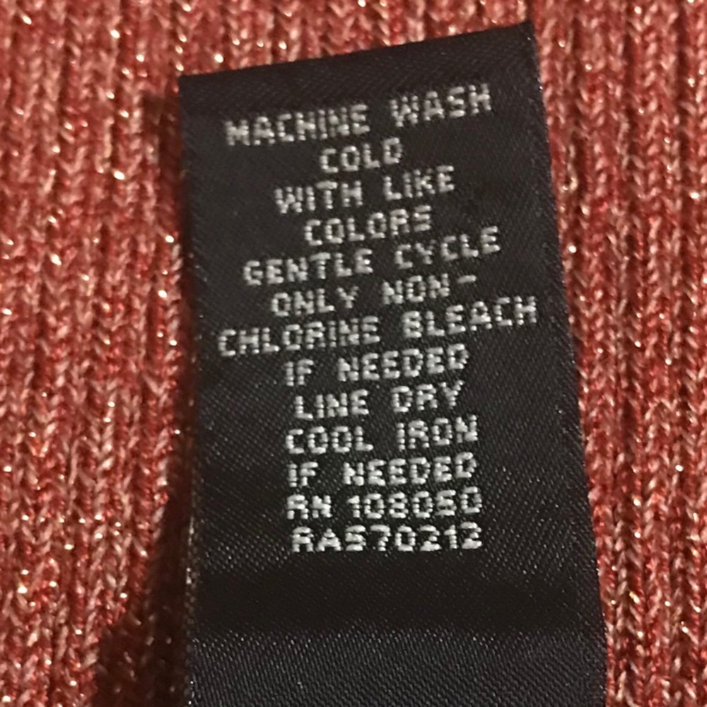 LANE BRYANT Ribbed Knit Metallic Shimmer Sweater Tank Top - Picture 11 of 11